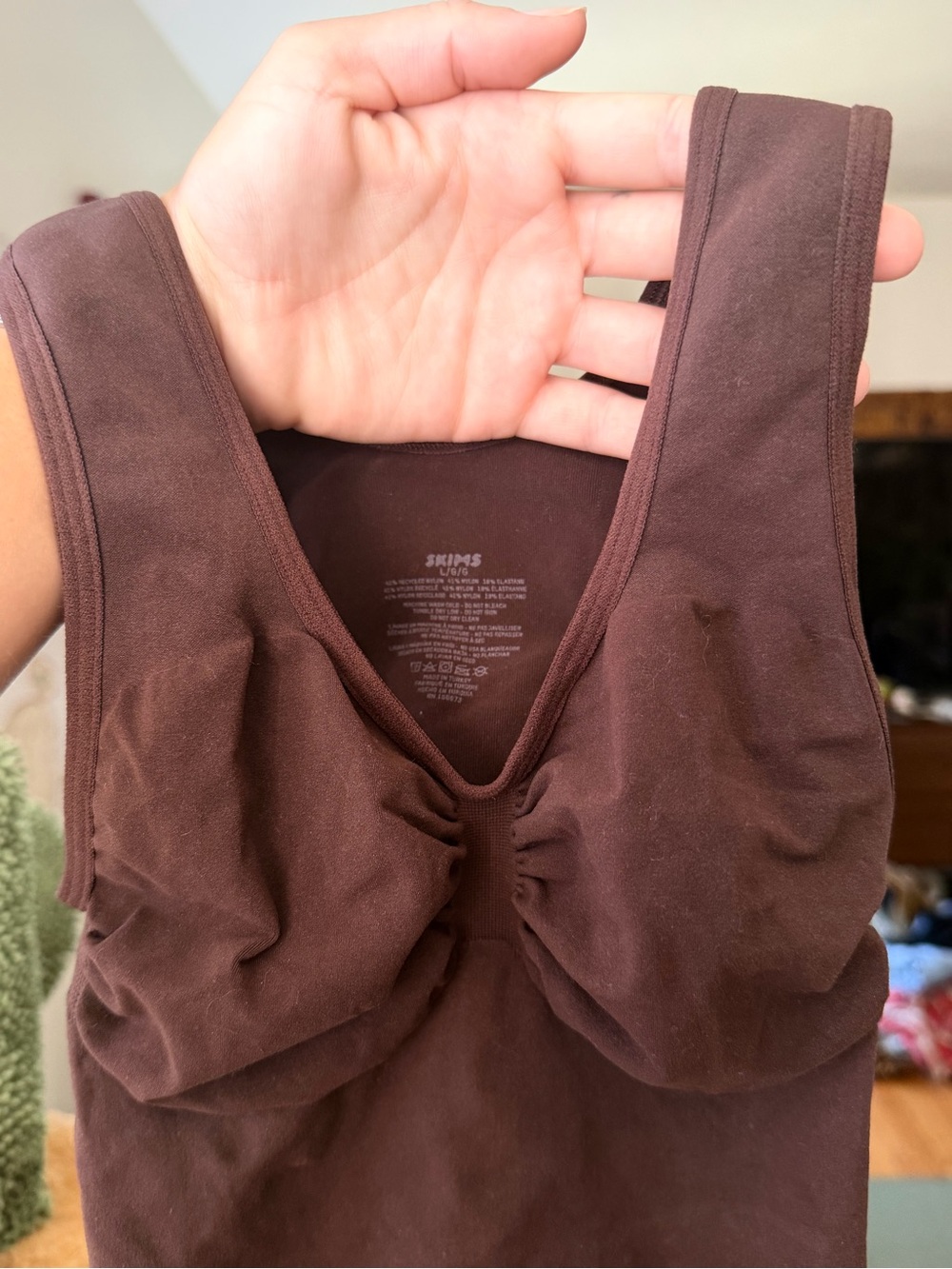 Brown Skims bodysuit